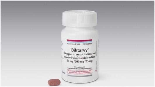 新型HIV治疗药物Biktarvy即将上市